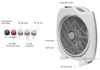 Quạt bàn đảo BD1410 Senko 4 tấc (mã cũ BD850)
