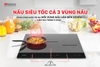 Bếp từ 3 vùng nấu Makano MKT-300002