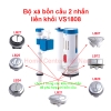 Bộ xả 2 nhấn VS1808 liền khối Smart Round LK3