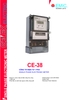 Công tơ điện tử 1 pha 2 dây GELEX EMIC CE-38 - Có kiểm định