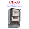 Công tơ điện tử 1 pha 2 dây GELEX EMIC CE-38 - Có kiểm định