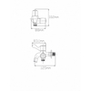 VÒI CỔ ĐÔI TAY ABS 6202W (ĐẦU NỐI) CODE 103V62205