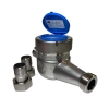 DN20 - Đồng hồ nước inox DN20 Komax nối ren 27mm - Có hiệu chuẩn