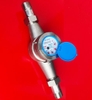 DN25 - Đồng hồ nước Komax thân inox DN25 nối ren 34mm - Có Kiểm Định/ Hiệu chuẩn