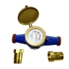 Đồng hồ nước dẫn động từ tính ren 42mm Trung Đức DN32 - Không Kiểm Định