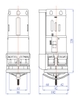 Bộ xả 2 nhấn VS2207 liền khối loại thấp