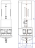 Van xả FV18 liền khối 2 nhấn