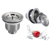 Bộ xả bồn rửa chén chén inox 2 ngăn