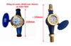 DN25 - Đồng hồ nước sạch sinh hoạt 34mm (DN25) - Có Kiểm Định - Komax Hàn Quốc
