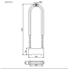 02313 - Khóa càng dài VT-02313 Việt Tiệp