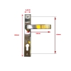 Khóa cửa tay gạt Bosca MS-402