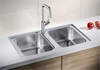 523039 - Chậu Rửa Chén Blanco LEMIS 8 IF Chrome - 523039