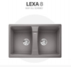 524962 - Chậu Rửa Chén Blanco LEXA 8 Alu Metallic - 524962