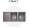 524982 - Chậu Rửa Chén Blanco LEXA 8S Alu Metallic - 524982