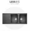 524981 - Chậu Rửa Chén Blanco LEXA 8S Rock Grey - 524981