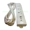 Ổ cắm 3 - 3 chấu + USB - C 20W (dây 3 mét)