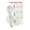 Ổ Cắm Điện Lioa 6SS2.5-3N Dây 3 Lõi 3.300W – Công Suất Lớn, An Toàn