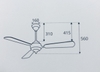 Quạt trần S138-W cổ điển cánh gỗ