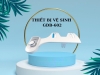 Thiết bị vệ sinh GDB-602 Hyundae Bidet - Thiết bị vệ sinh thông minh, không dùng điện