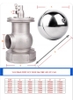 Van phao cơ thủy lực inox 304 ren trong 114mm
