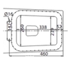 Nắp cầu vuông rơi êm V42 Viglacera