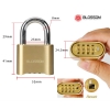 khoá 4 số Blossom NL1250 màu vàng đồng bằng thau
