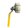 Van bi inox 304 tay gạt có ren 21mm
