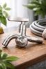 Vòi củ sen tay xéo inox 304