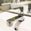 Vòi Nước Lavabo 1 Chế Độ Nước Lạnh Đồng Thau Mạ Crom Kiva KB-8235