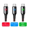 [208] Dây sạc nhanh Type-C tự ngắt dòng có đèn LED thông báo