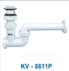 Bộ Xả Lavbo Lật Nhựa PP Trắng (Bịch) kiva - KV-8611P (mua 10 tặng 1)