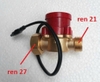 Cảm biến dòng chảy ren ngoài 21mm ren trong 27