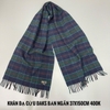MS21 - Khăn dạ cừu kẻ Daks