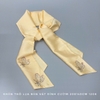 MS21 - Khăn thô lụa đính cườm