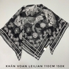 MS53 - Khăn voan bản to Leilian