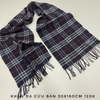 MS10 - Khăn dạ wool kẻ