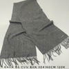 MS86 - Khăn dạ cừu xám tro