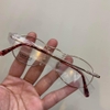 MS23- Gọng kính mắt nữ viền loang màu