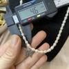 MS9 - Vòng cổ ngọc trai mix charm bạc hình bướm