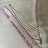MS1 - Vòng cổ ngọc trai charm khóa bạc