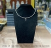 MS42 - Vòng cổ ngọc trai charm bạc hình nơ