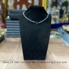 MS43 - Vòng cổ ngọc trai dáng choker khóa bạc charm tim bé