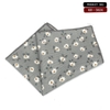 23cm - Khăn cài túi áo vest hoa chất cứng