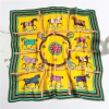 Khăn lụa vuông 90x90cm - Khăn họa tiết ngựa