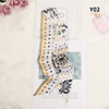 Khăn lụa twilly bản vát dài 5x85cm