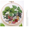 Set thêu hiện đại mẫu xương rồng