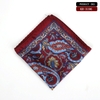 23cm - Khăn cài túi áo vest họa tiết paisley