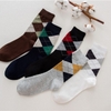 Tất nam họa tiết quả trám chất cotton