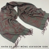 MS57 - Khăn dạ mỏng họa tiết
