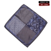 23cm - Khăn cài túi áo vest họa tiết nhí 4 ô